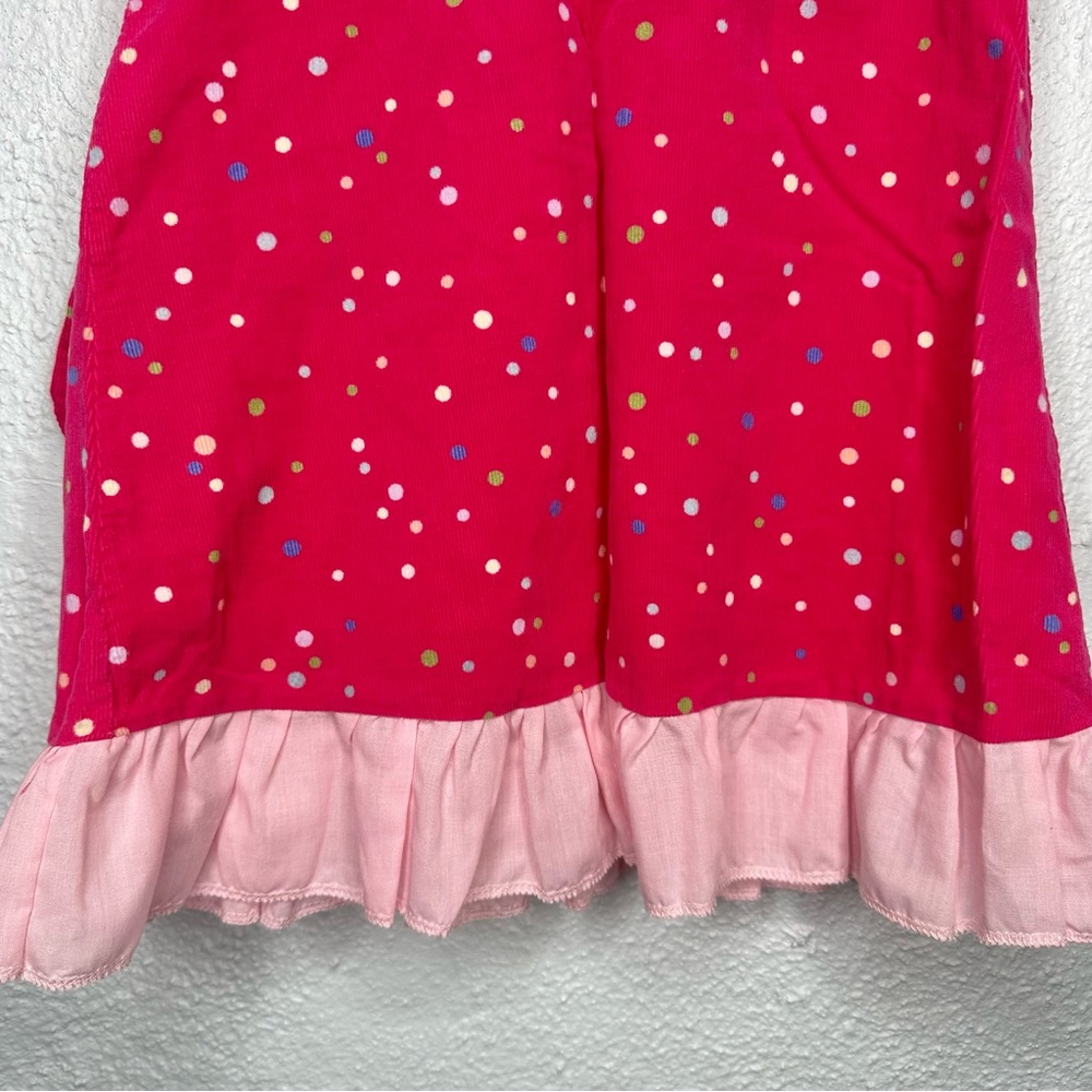 Pink polka dot bunny dress 2T - Picture 8 of 11